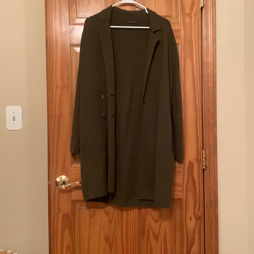 Banana Republic Long Sweater Jacket